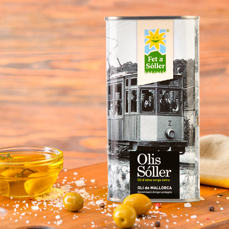 Olis Sóller Aceite de oliva virgen extra D.O. Tren Sóller