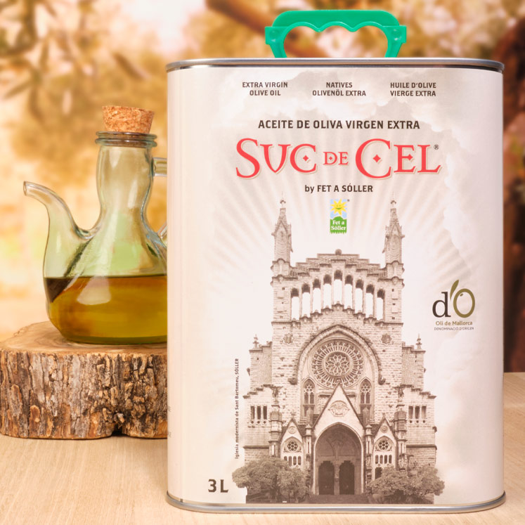 Suc de Cel Olivenöl Virgen extra D.O. Oli de Mallorca 3l