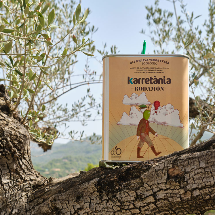 Karretània Rodamón Organic extra virgin olive oil D.O.