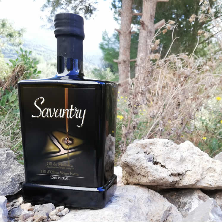 Savantry Olivenöl Virgen Extra D.O. 500ml eckige Flasche