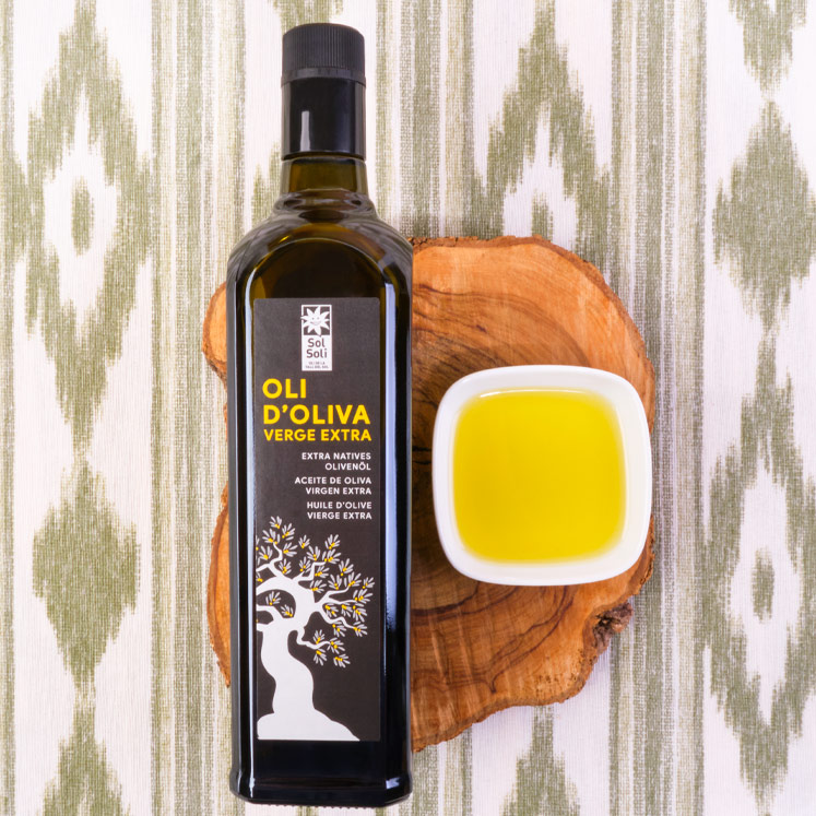 Bouteilles d’huile d’olive vierge extra - les 6