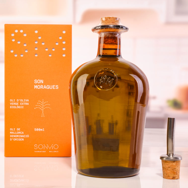 Son Moragues Organic extra virgin olive oil D.O. 500ml