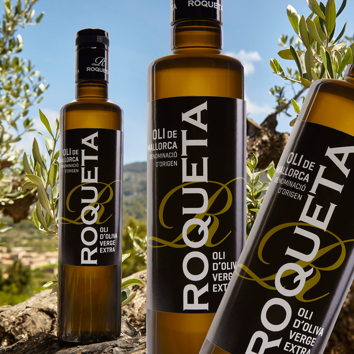 6 x Roqueta Huile d'olive vierge extra D.O.