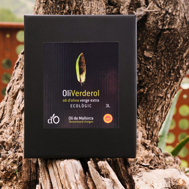 Oli Verderol Huile d'olive extra vierge biologique 3l