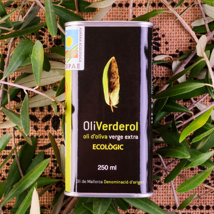 Oli Verderol Aceite de oliva virgen extra ecológico D.O. 250ml