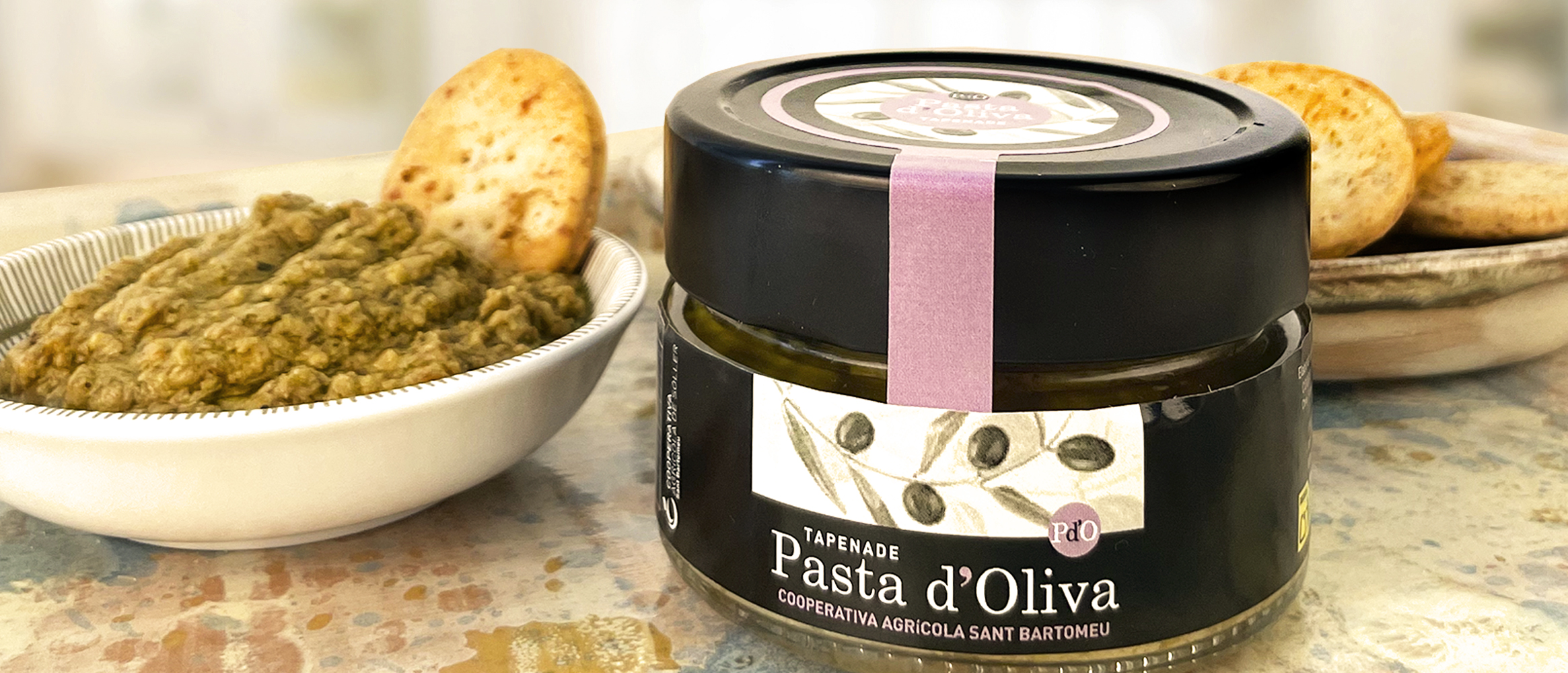 Pasta d\\'Oliva Olivencreme mit Kapern und Sardellen