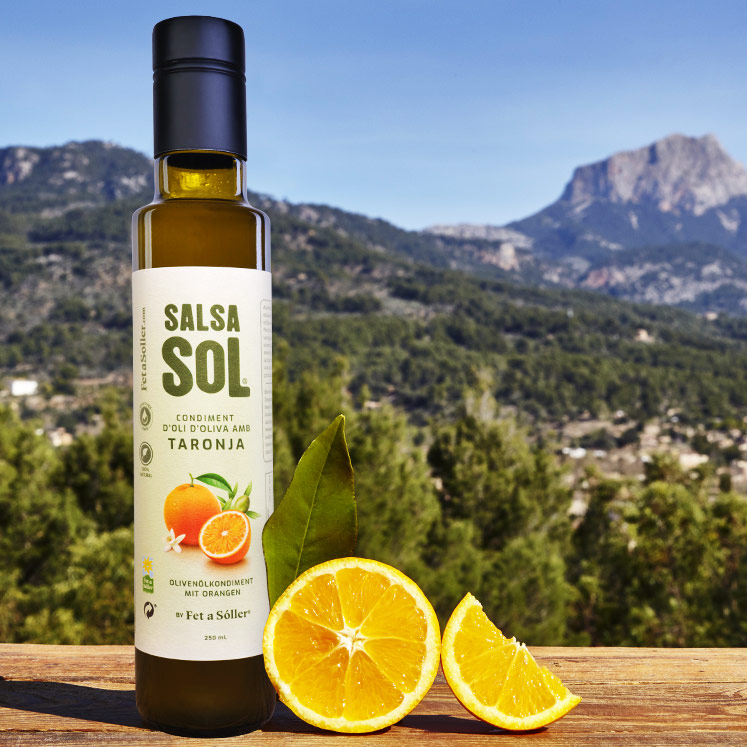SalsaSol Orange natural olive oil with orange