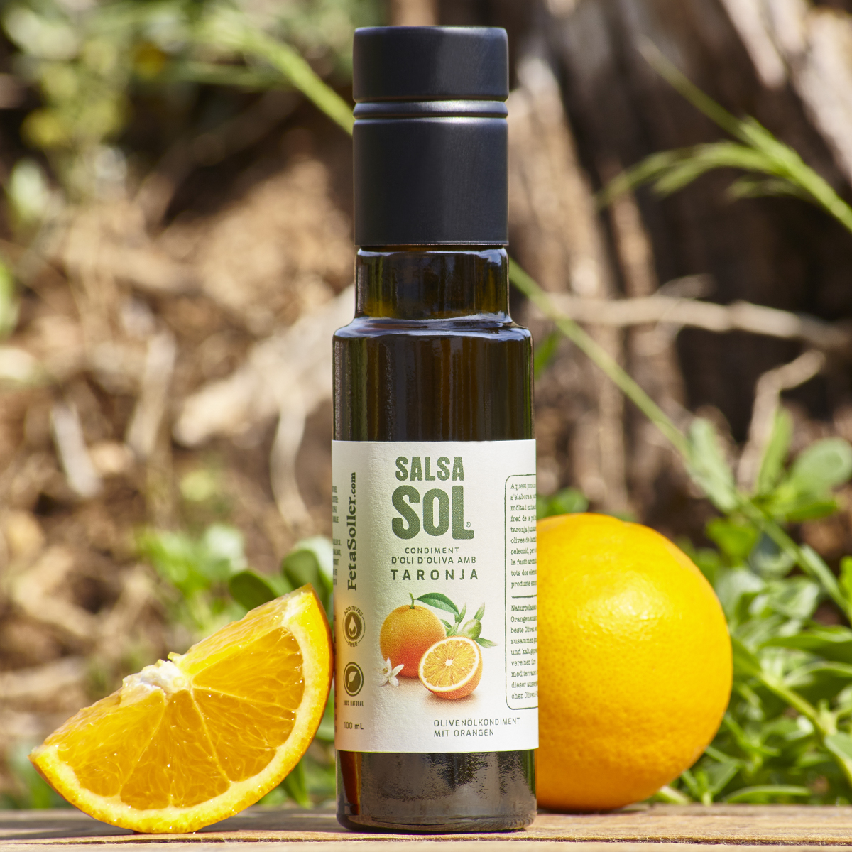 SalsaSol Aceite de oliva con naranja