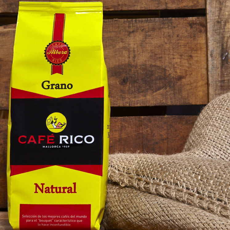 Café Rico en grano 250g