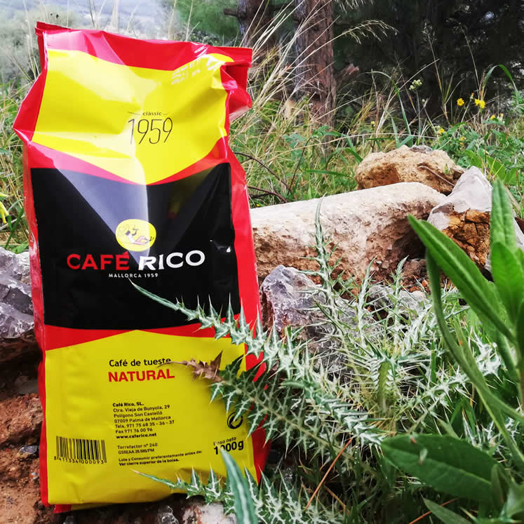 Café Rico en grains Naturel