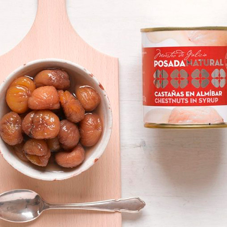 Posada Natural Chestnuts in syrup