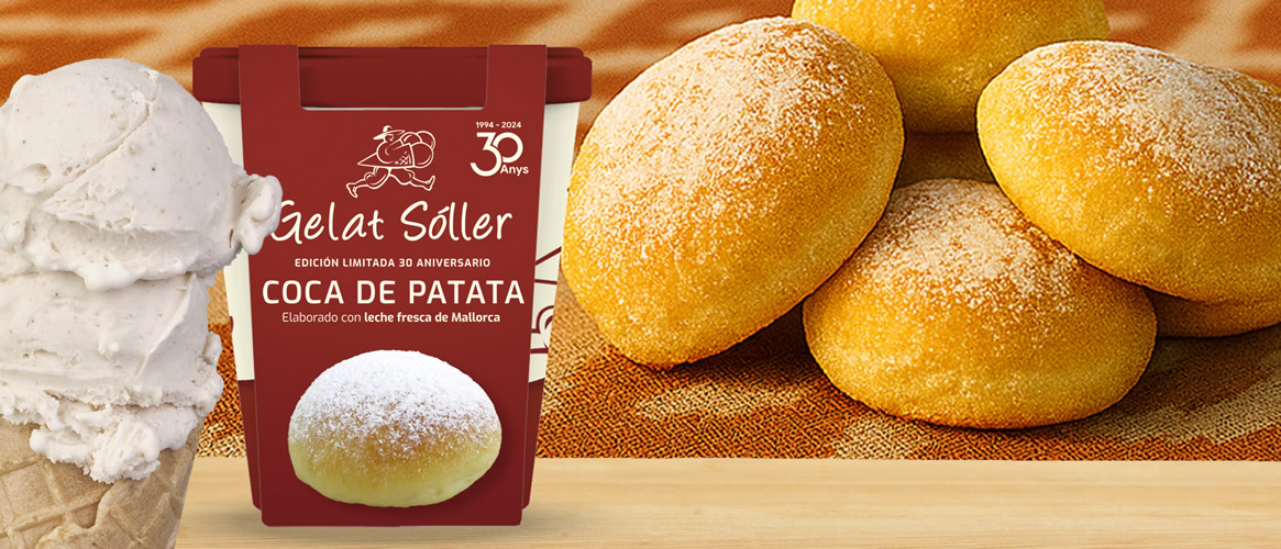 Gelat Sóller Coca de Patata Eiscreme 400ml