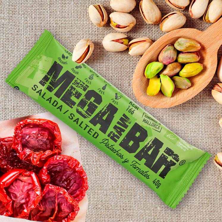Organic Energy Bar with Pistachios and dried tomato (MRB4)