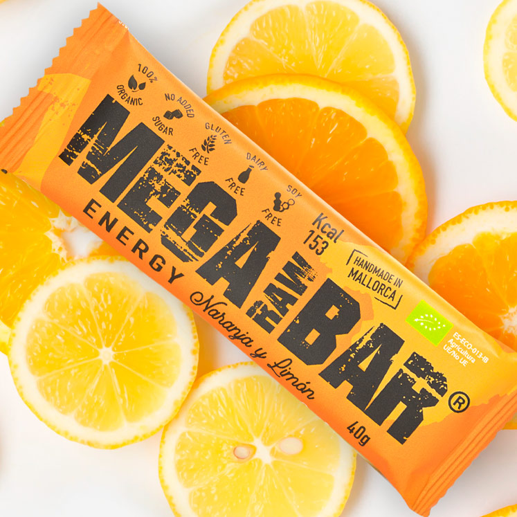 Organic Energy Bar Orange and Lemon (MRB1)