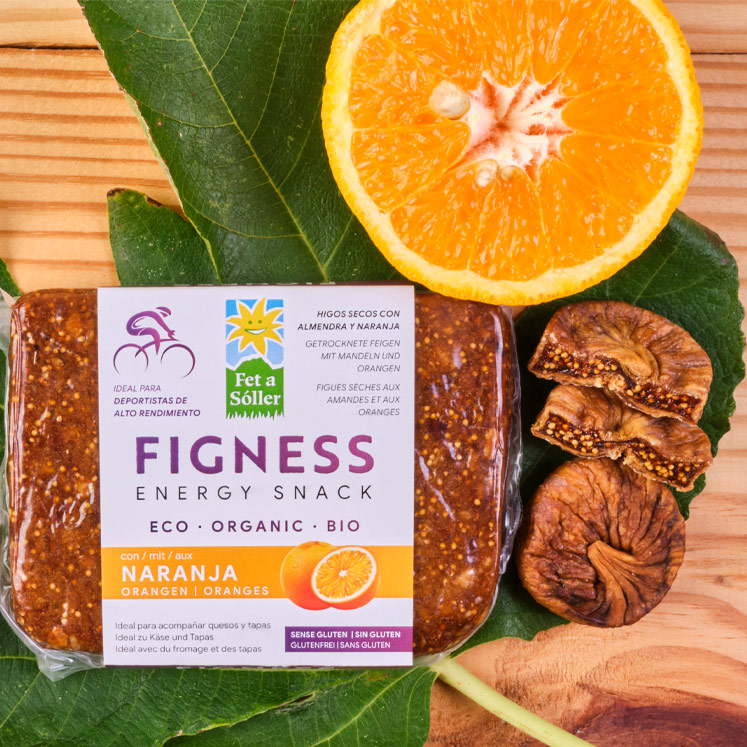 Figness® Bio-Feigenbrot mit Mandeln und Orangen