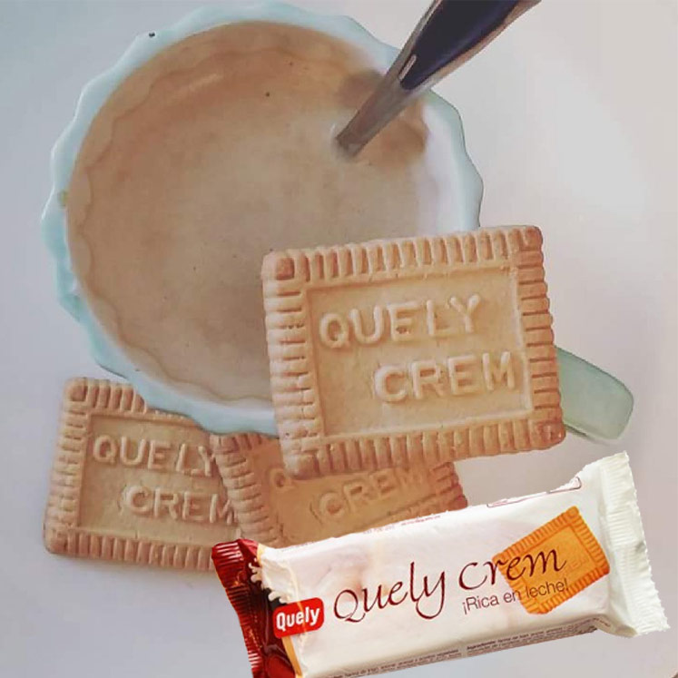 Quely Crem biscuits de lait et coco