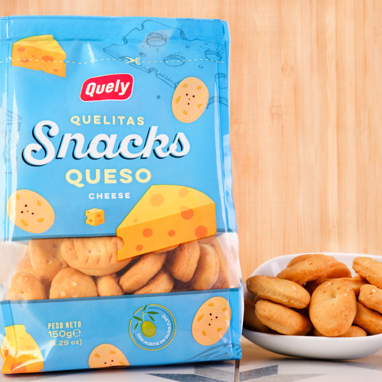 Quelitas Snacks Kekse mit Käse