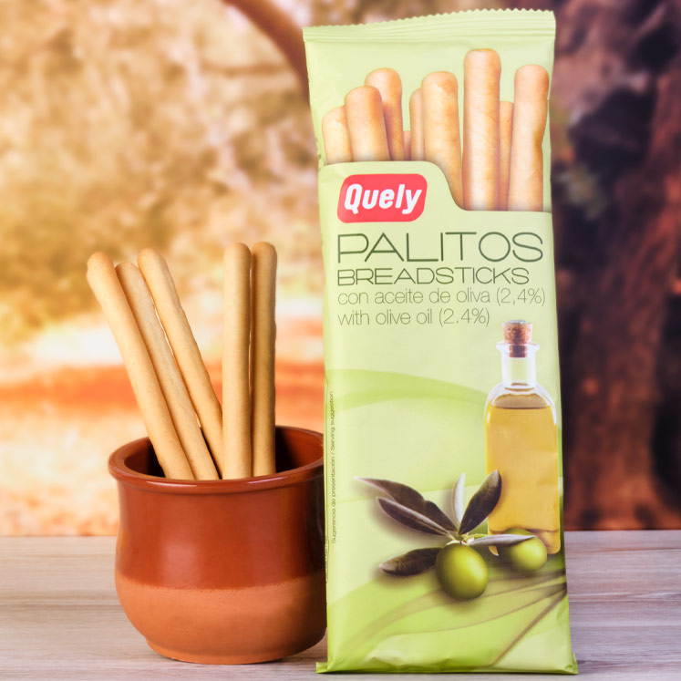 Quely Palitos con aceite de oliva