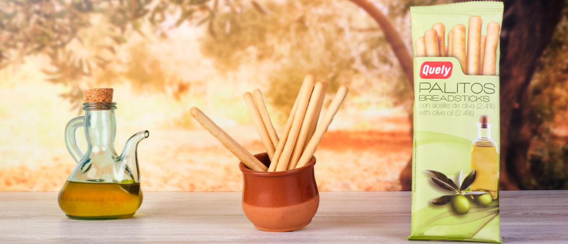 Quely Breadsticks with olive oil