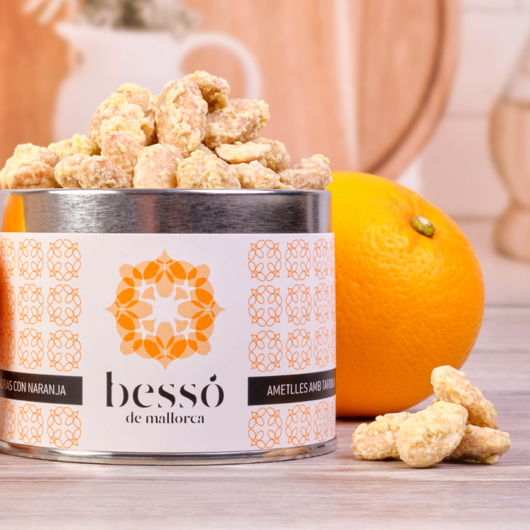 Roasted almonds with orange Bessó de Mallorca