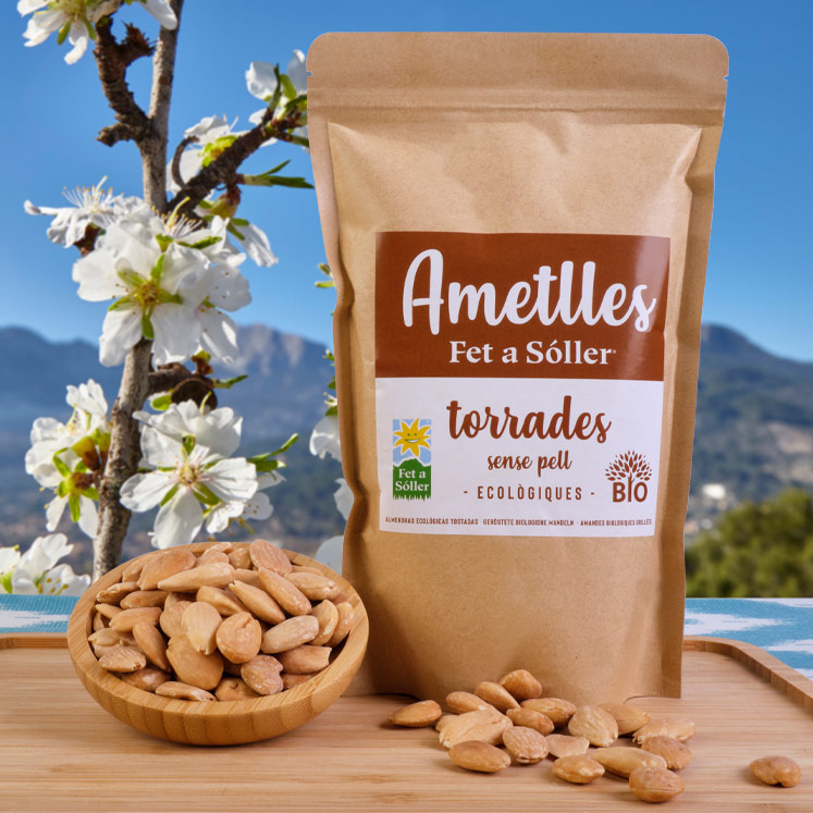FET A SÓLLER®  Organic roasted almonds 400g