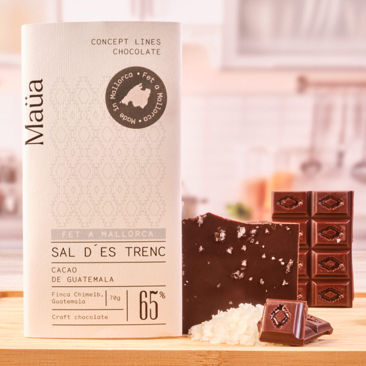 Maüa Chocolate with salt from Es Trenc