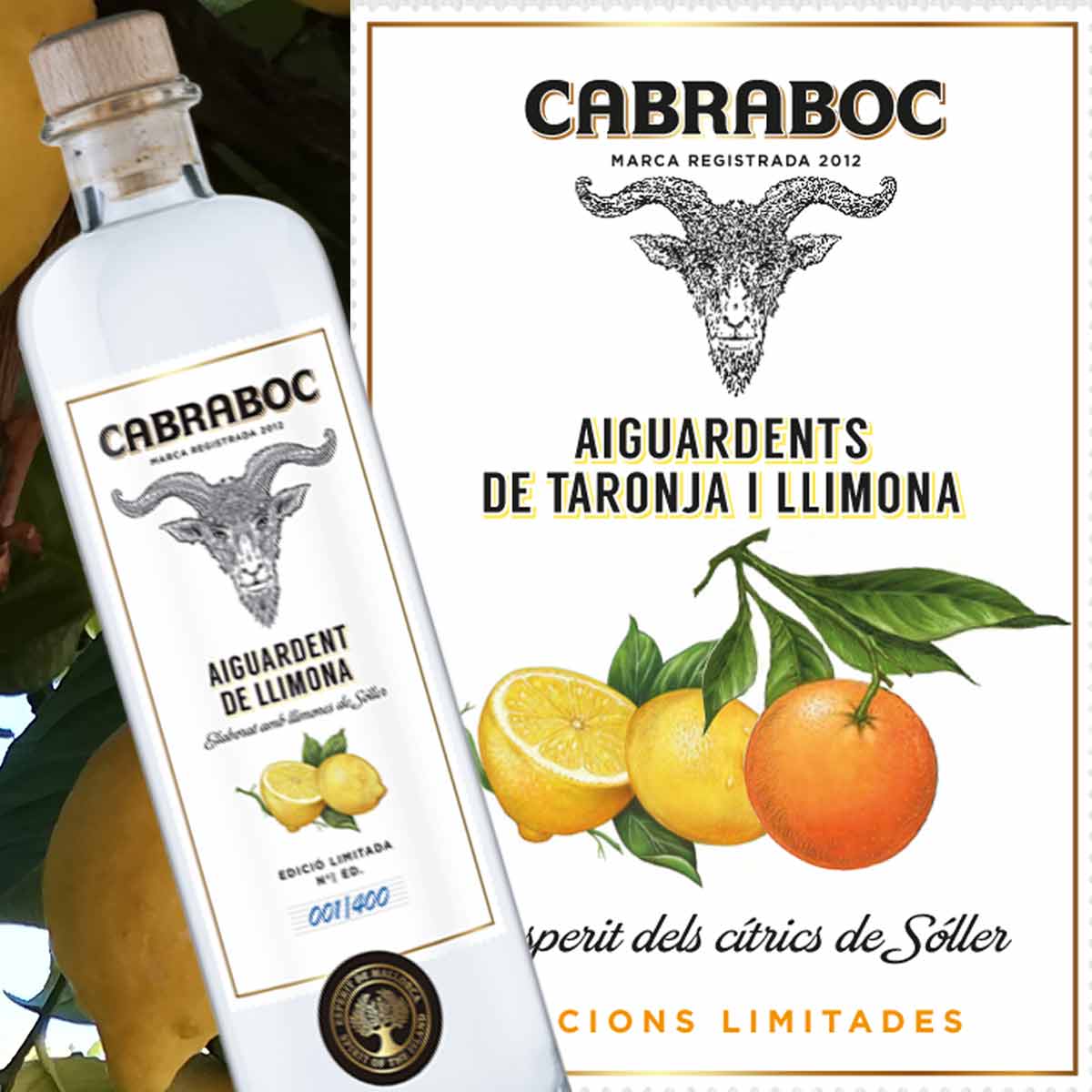 Cabraboc Aiguardent de Llimona Lemon Spirit