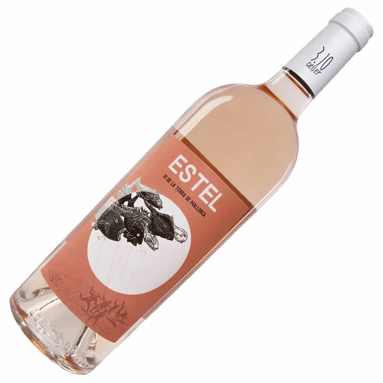3.10 Celler Estel Eco rosé wine