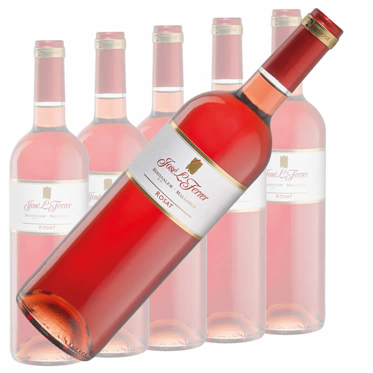Box of 6 bottles Rosé wine, Bodegas Ferrer, D.O. Binissalem Mallorca