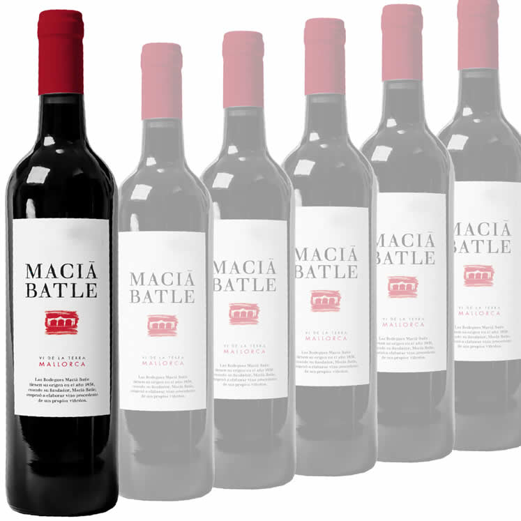 6 x Macia Batle Añada vin rouge