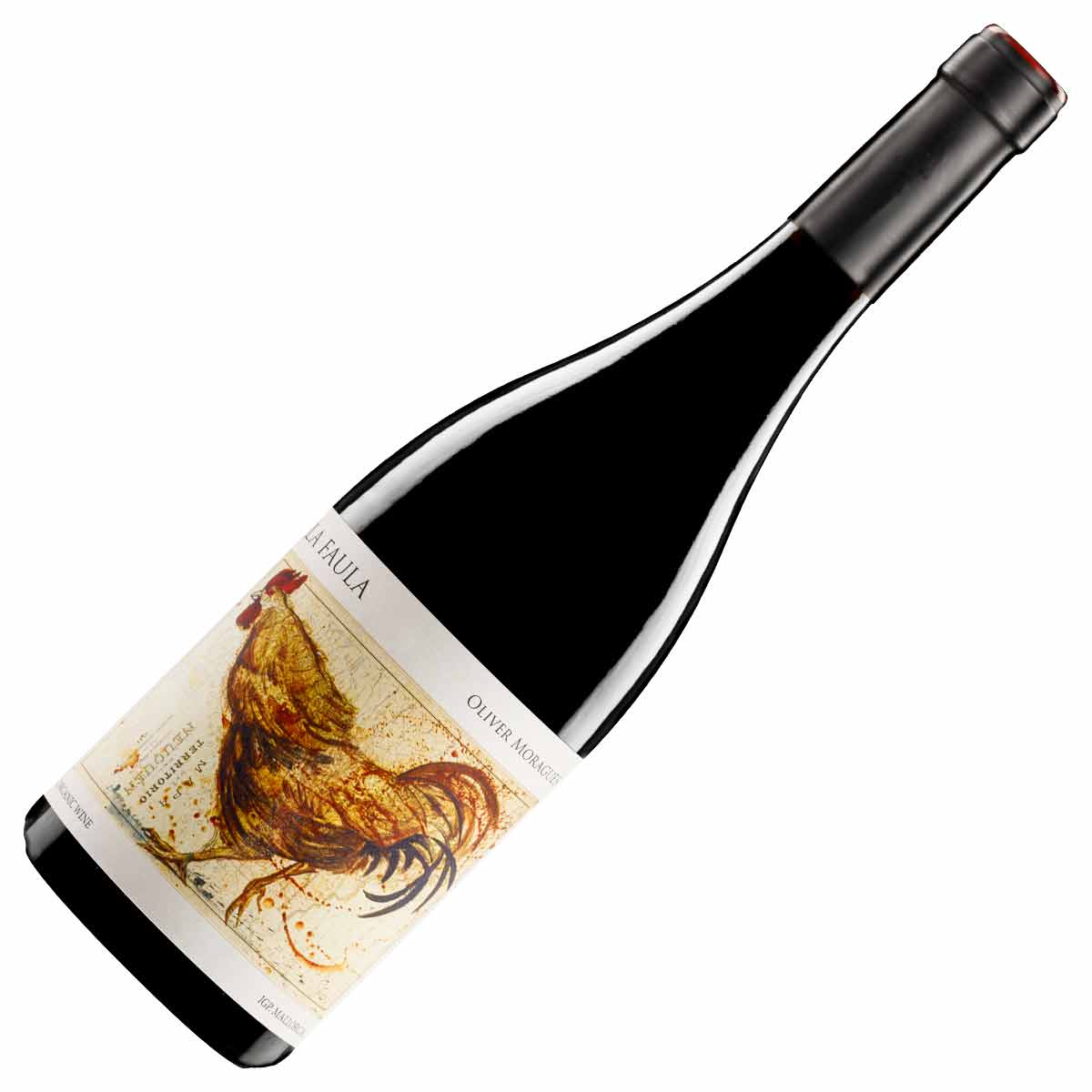 Oliver Moragues La faula organic vegan red wine IGP