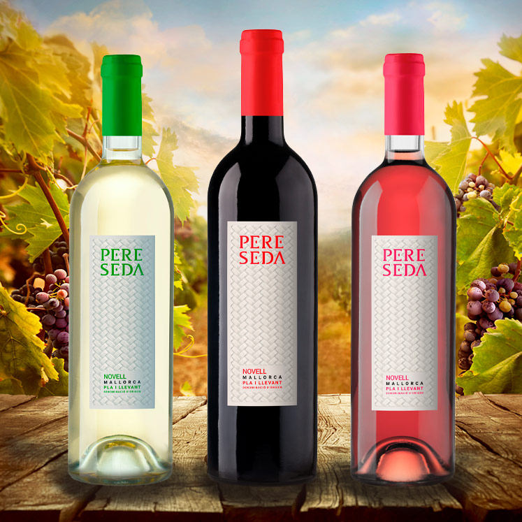 12 x Pere Seda Novell: Blanco, Rosado und Tinto