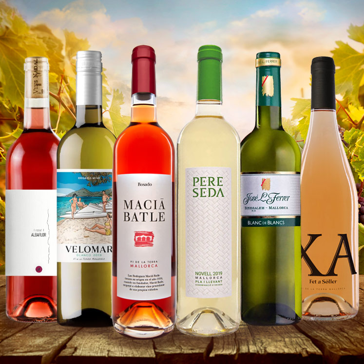 6 Vins rosés des plus célèbres caves de Majorque.