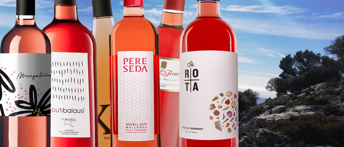 Sélection de 6 vins rosés de Majorque