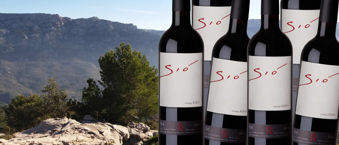 6 x Ribas Sió Vi de la Terra Mallorca BIO Rotwein