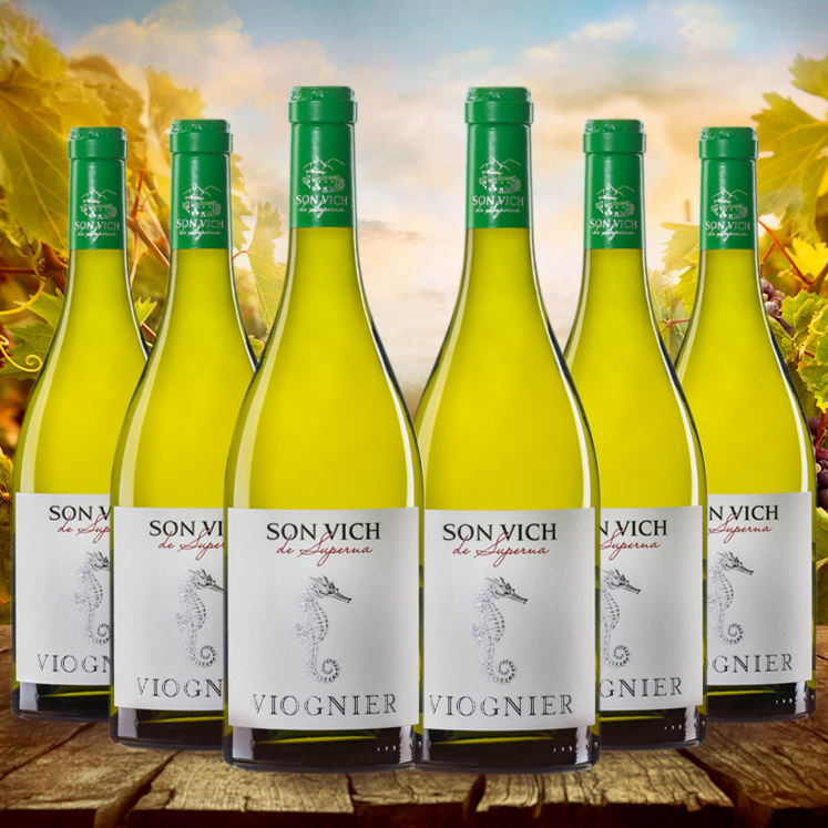 6 x Son Vich de Superna Viognier white wine