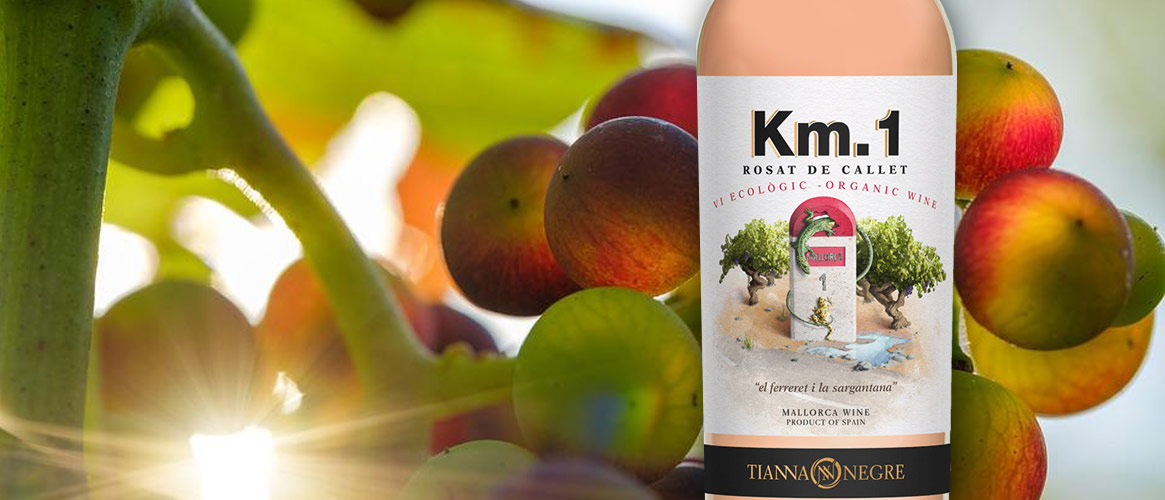 Tianna Negre KM1 vin rosé bio