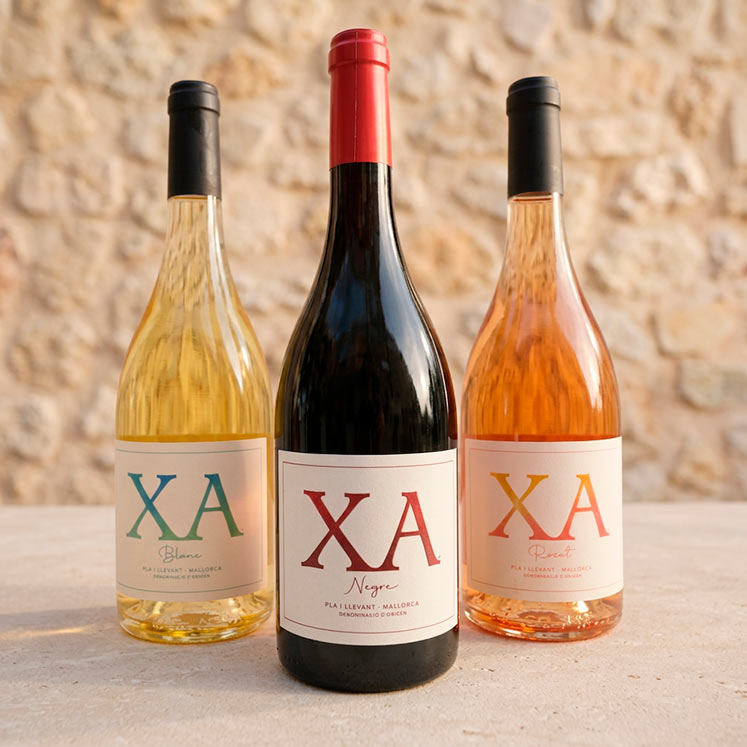 Drei XA Weine aus Mallorca D.O. Pla i Llevant