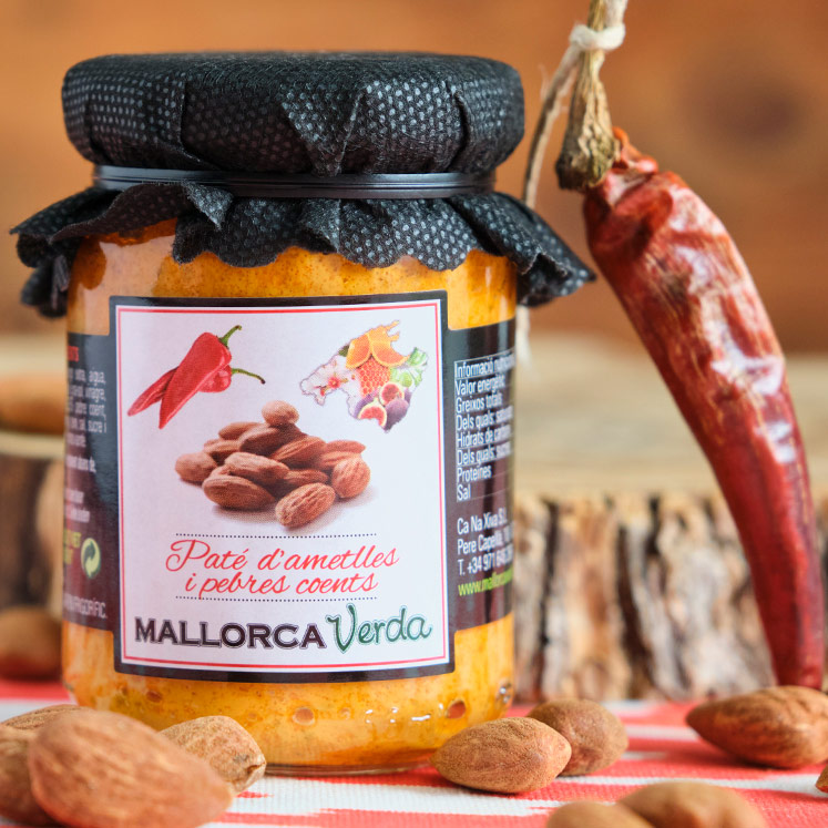 Mallorca Verda Almond spread with chilli