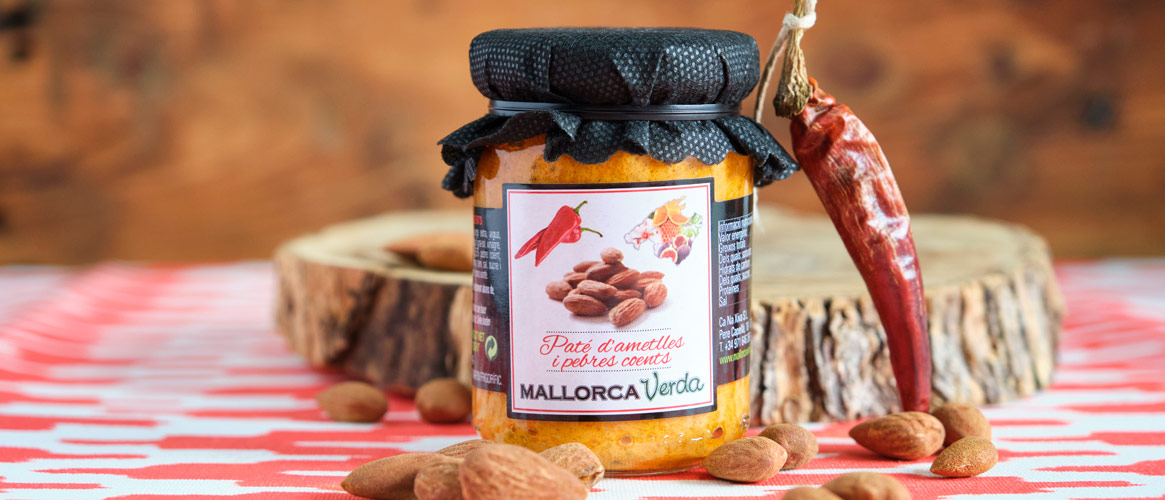 Mallorca Verda Mandelaufstrich mit Chili vegan