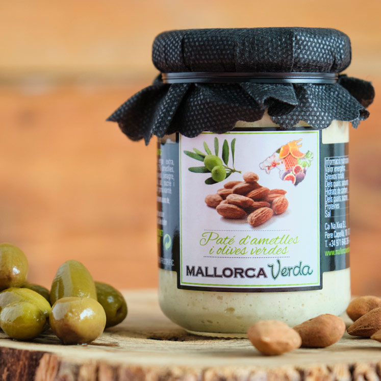 Mallorca Verda Pâté aux amandes et aux olives vertes