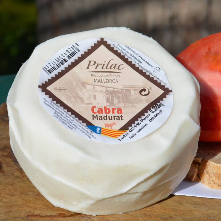 Ziegenkäse gereift