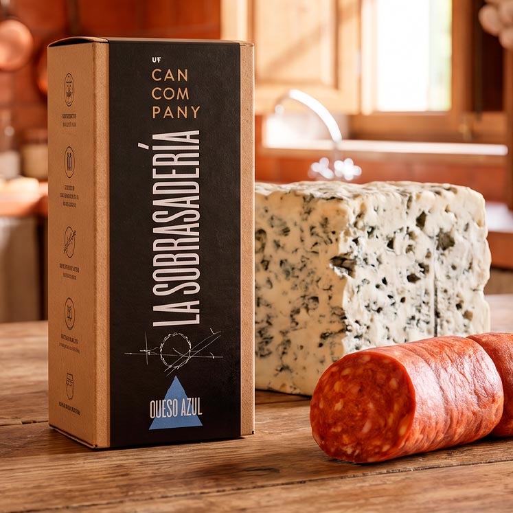 Sobrasada con queso azul 