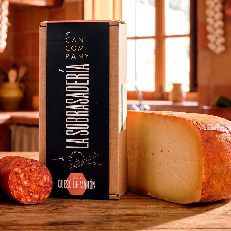 Sobrasada mit Mahón-Käse „La Sobrasadería“ Can Company