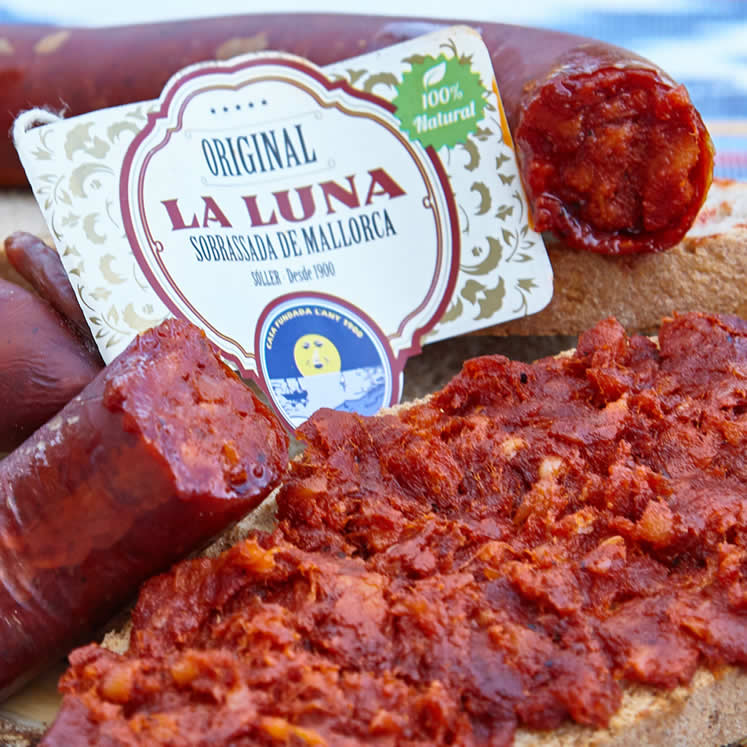 La Luna Longaniza scharfe Paprika Streichwurst