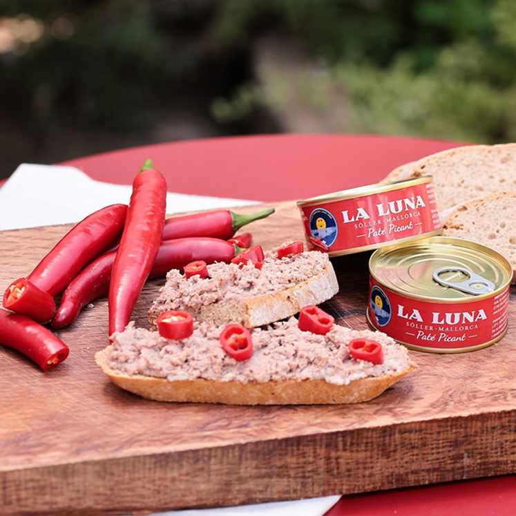 La Luna Pâté de foie piquant