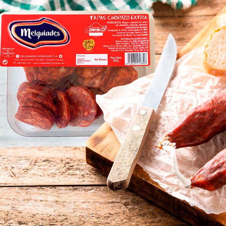Chorizo Tapas Extra Zamorano épicé