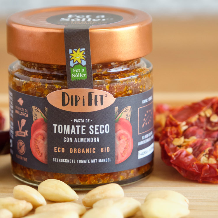 Dip i Fet vegan spread with dried tomato and almond
