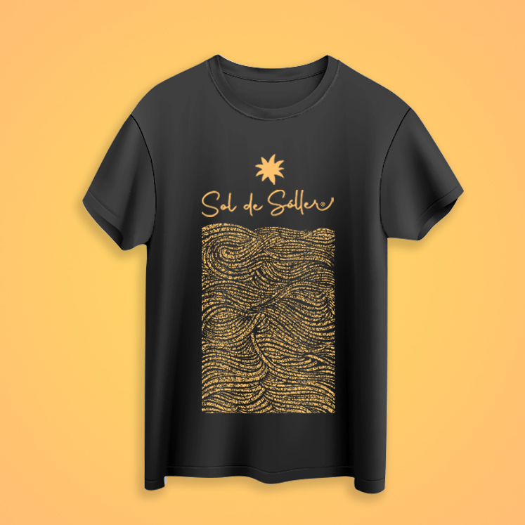 T-Shirt by Sol de Sóller® Schwarzes