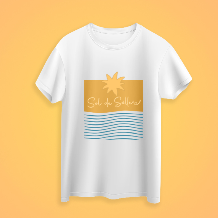 T-Shirt by Sol de Sóller® weißes